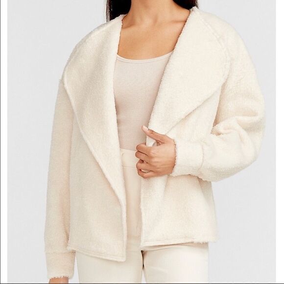 NWOT Express Sherpa coat size small - Picture 1 of 6